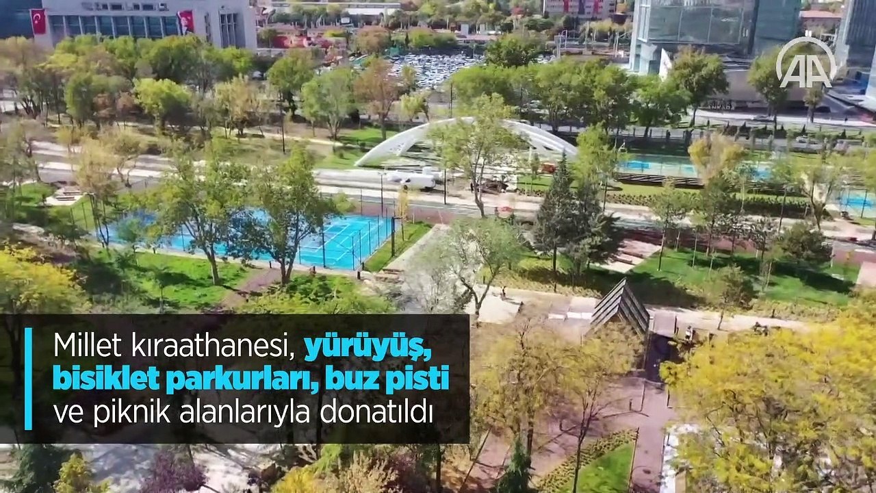 AKM Millet Bahçesi, Ankaralıların yeşille buluştuğu "nefes ve etkinlik" alanı olacak