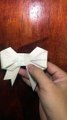 origami tie paper bow