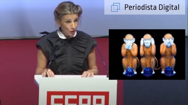 Yolanda Díaz y su ridículo con el lenguaje inclusivo: Autoridades y autoridadas