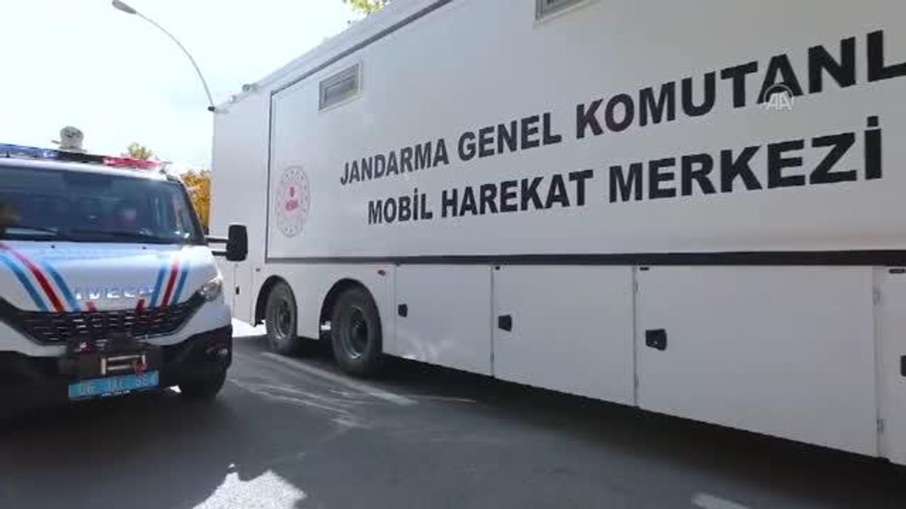 İçişleri Bakanlığından "Jandarma Mobil Harekat Merkezi"ne yönelik paylaşım