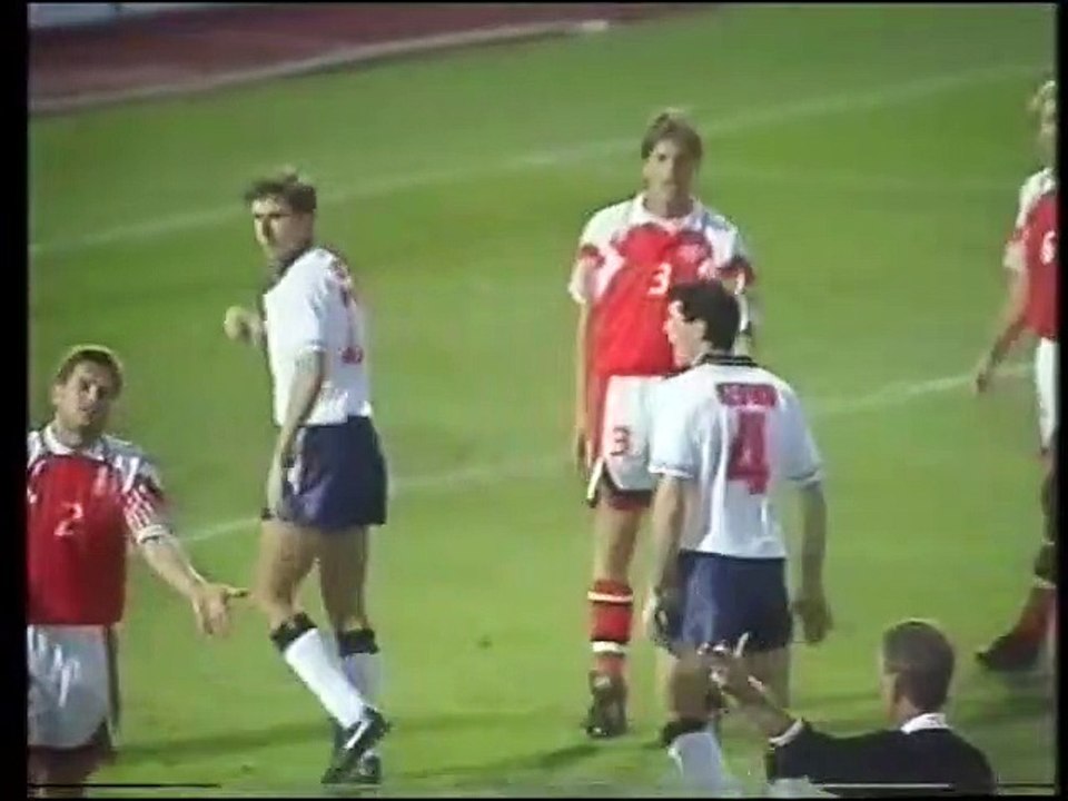 ANGLETERRE  -  DANEMARK    -  1992  -