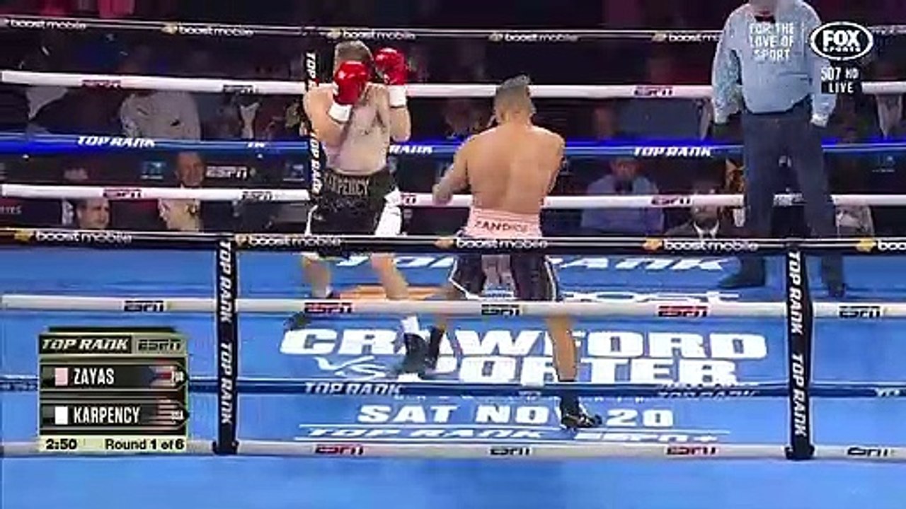 Xander Zayas vs Dan Karpency Full Fight