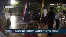 Kasus Covid-19 Menurun, Nadiem: Patuhi Protokol Kesehatan Agar PTM Tetap Bisa Digelar