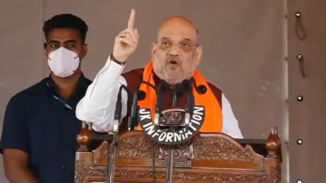 Shah: Modi Govt empower dalits and tribals in J&K