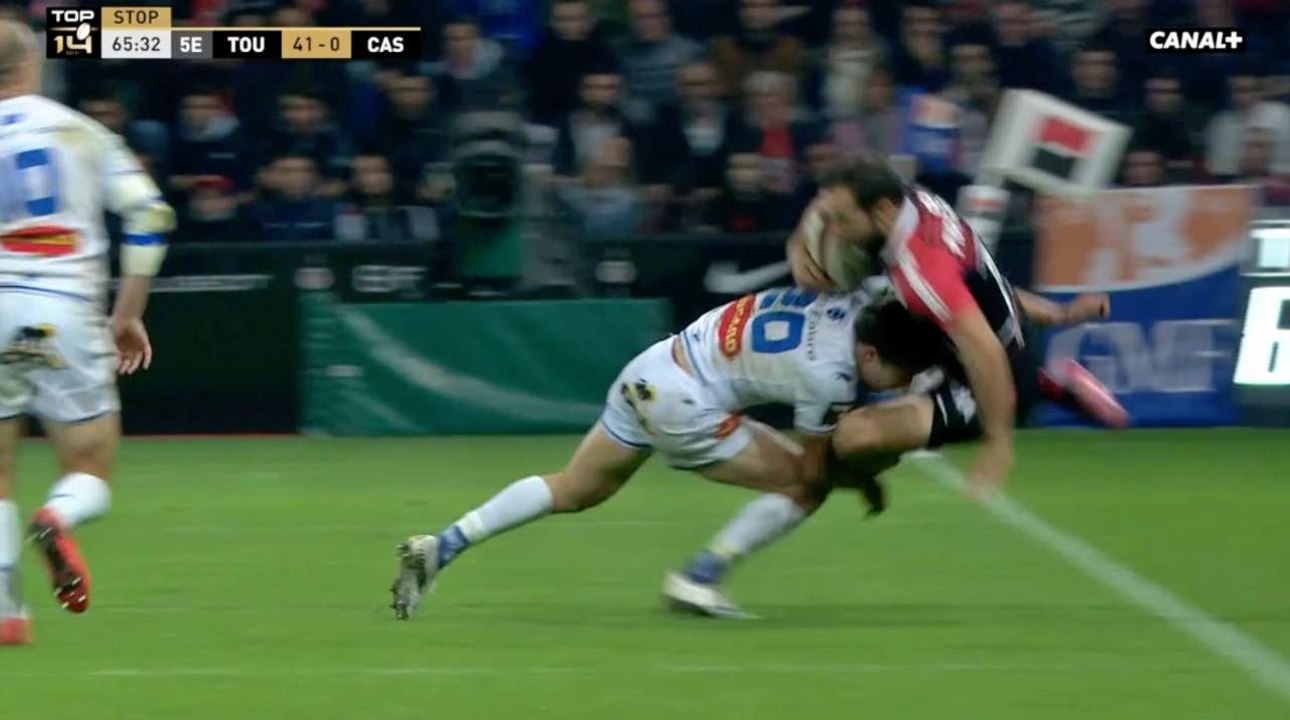 Une pluie de cartouches et plaquages entre Toulouse et Castres