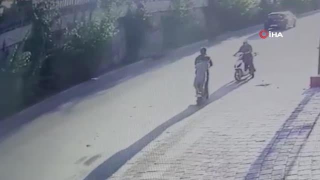 30 metreden göz göre birbirlerine girdiler, kendileri bile inanamadılar...Gülümseten görüntüler kamerada