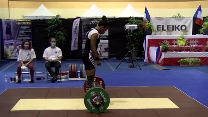 Images maritima: l'Istréenne Aureleny Ferreira Nunes remporte l'Open du Championnat de France d'halt