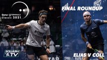 Squash: Qatar QTerminals Classic 2021 - Elias v Coll - Final Roundup