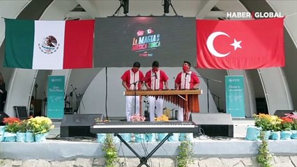 Meksika'da Türk müziği yankılandı