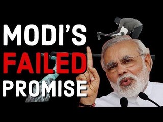 Download Video: Modi's unfulfilled promise: Gujarat's Sardar Sarovar dam is out of water