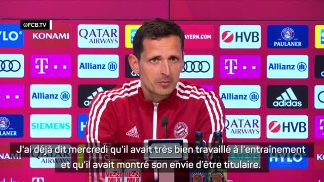 9e j. - Toppmöller : Nous sommes tous très heureux pour Coman