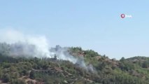 Son dakika yerel: Serik'te meydana gelen orman yangını helikopter yardımıyla söndürüldü