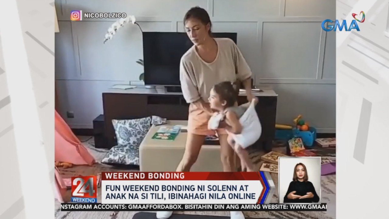 Fun weekend bonding ni Solenn at anak na si Tili, ibinahagi nila online | 24 Oras Weekend