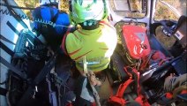 Rescate de un parapentista por los Bomberos de Navarra