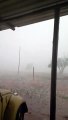 Frente entrou com tempestades no centro do Paraná