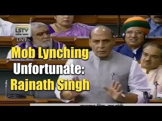 Rajnath Singh Calls Mob Lynching Unfortunate, Blames Fake News, Social Media Rumours