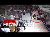 Saree Trapped, Woman Dragged By Moving Train