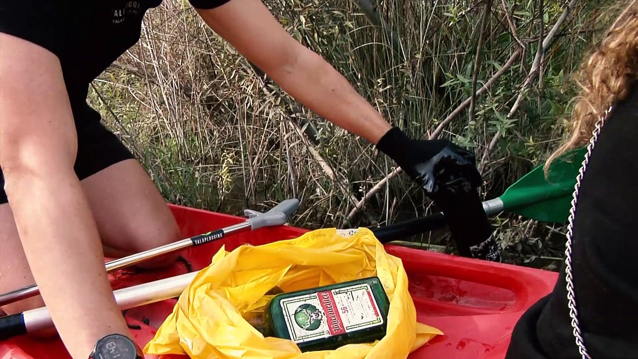 'Talaplogging' une deporte y medioambiente para acabar con la basura