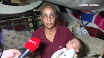 Antalya'da 7 kişilik aile 2,5 aydır boş araziye kurdukları çadırda yaşıyor