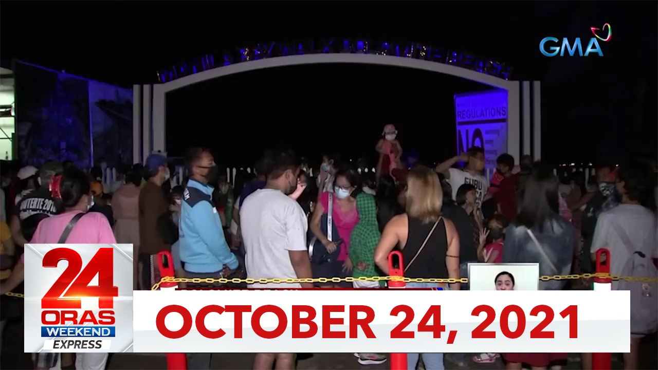 24 Oras Weekend Express: October 24, 2021 [HD]