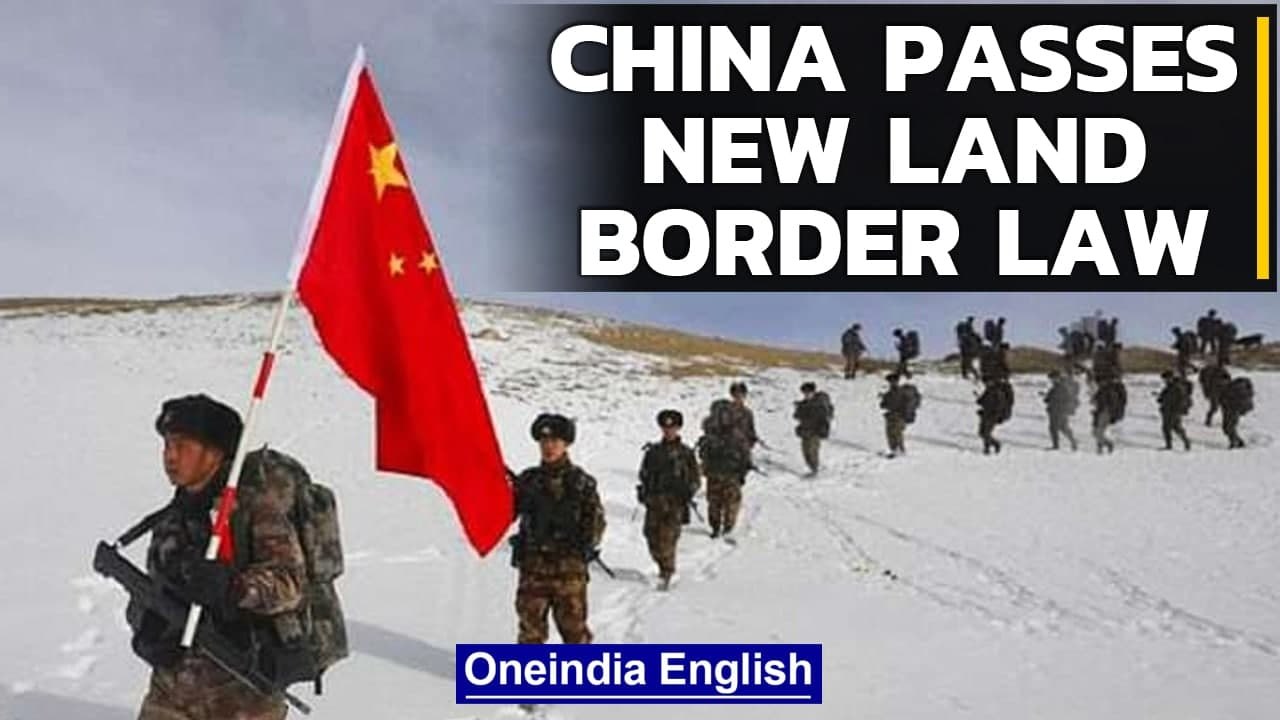 China passes new land border law amid military...