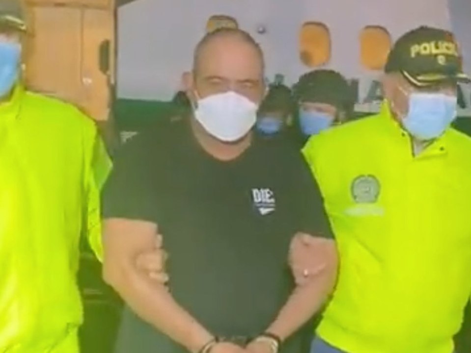 Kolumbien krallt sich meist gesuchten drogenboss "otoniel"