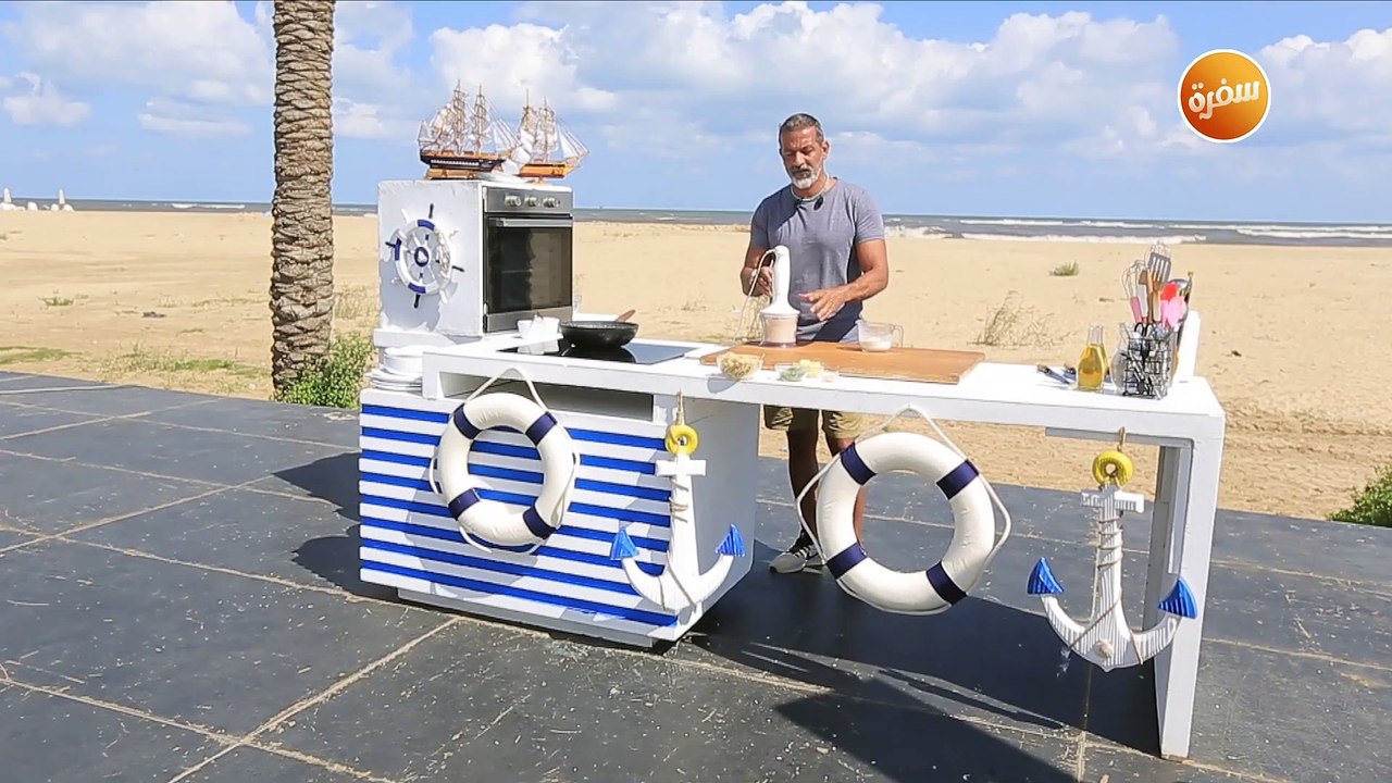 مكرونة بصوص القرنبيط الكريمي | هشام السيد