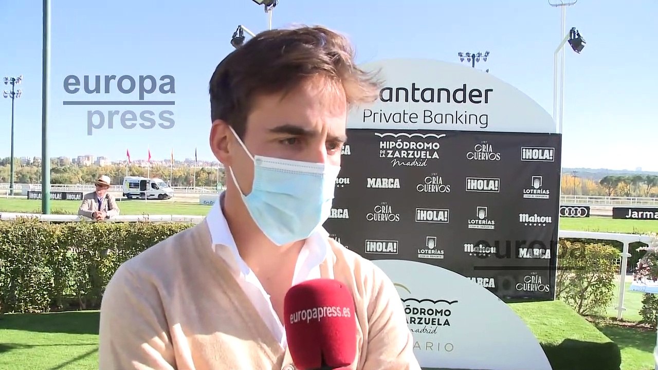 Gonzalo Caballero en el 80 aniversario del Hipódromo de La Zarzuela