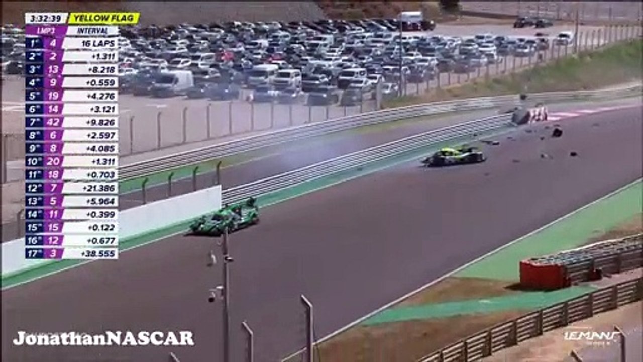 Laskaratos Big Crash Portimão 2021 ELMS