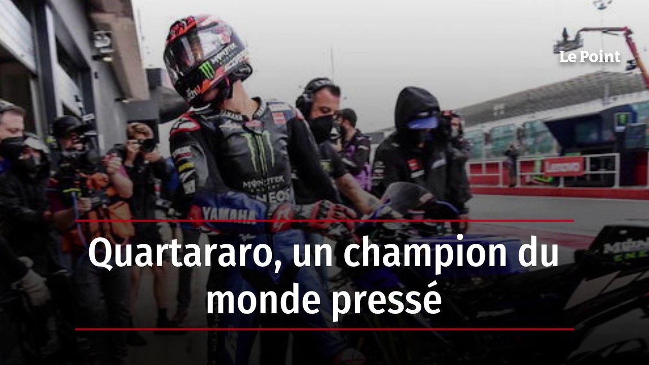 Quartararo, un champion du monde pressé