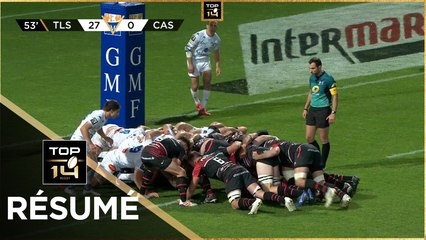 TOP 14 - Résumé Stade Toulousain-Castres Olympique: 41-0 - J08 - Saison 2021/2022