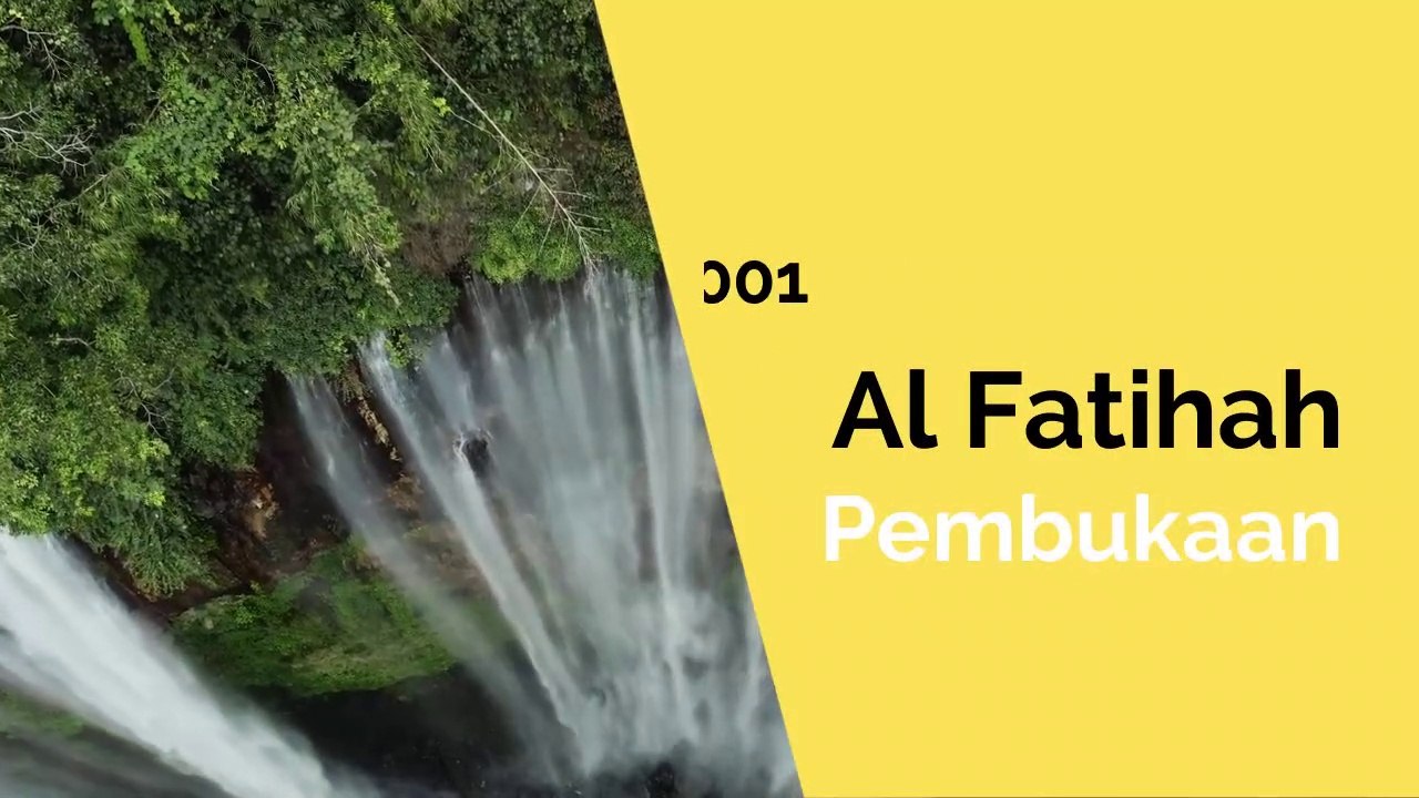 Al-Qur'an Surat 001 Al Fatihah | Pembukaan | Murotal Al Qur’an Per Surat | Qori’ Salah Al-Musali