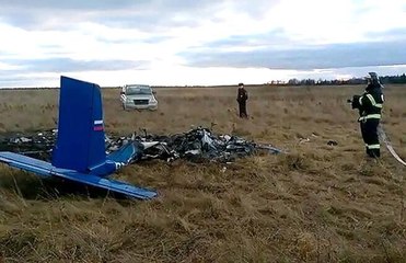 Rusya'da küçük uçak düştü: 2 ölü