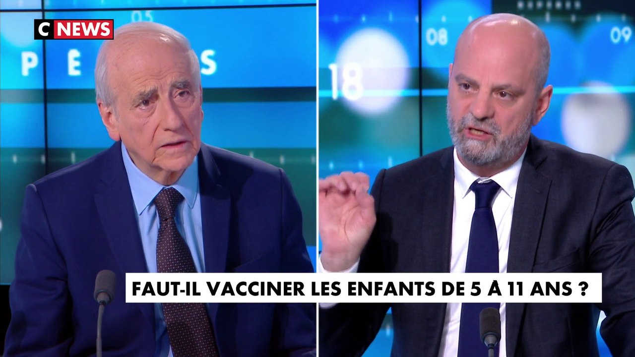 Jean-Michel Blanquer sur la vaccination des enfants de 5 à 11 ans : «C'est trop tôt pour le dire, nous le regardons avec beaucoup de finesse»