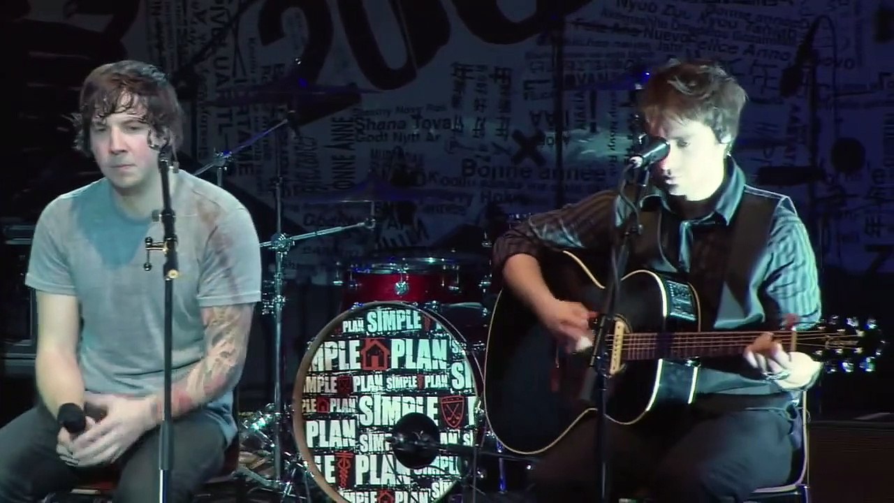 Simple Plan - Perfect Acoustic (New Year's Live)