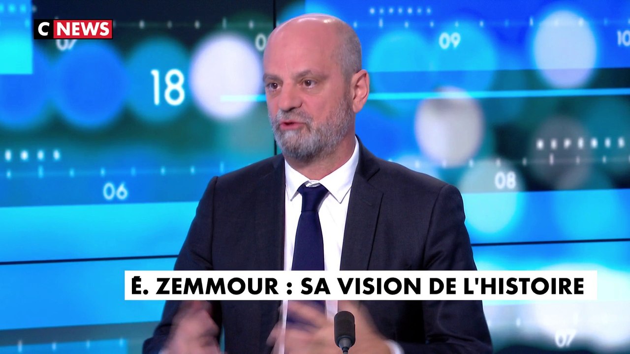 Jean-Michel Blanquer sur Éric Zemmour : «On n'a pas très envie de lui confier le bouton nucléaire quand on voit la façon dont il est une grenade dégoupillée sur le sujet historique»