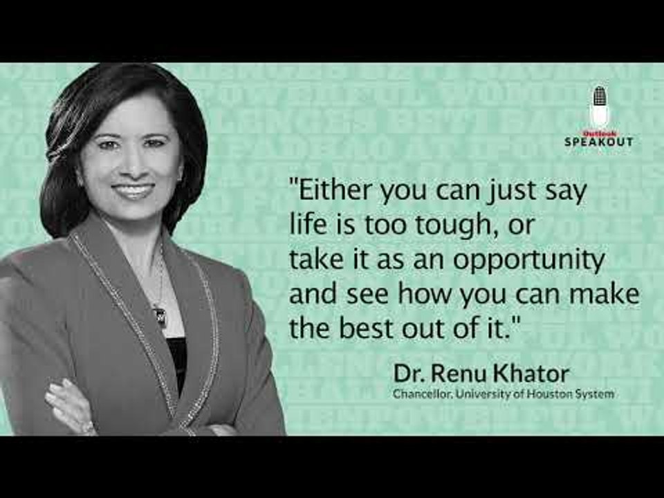 Outlook Speakout 2018: Dr. Renu Khator, Chancel...