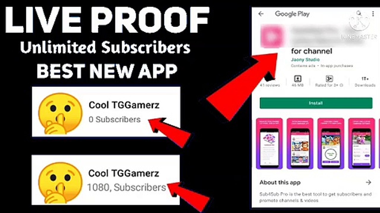 Best sub for sub app. 1K YouTube subscriber and 4000 hours watchtime in just one day for free YouTube subscriber free