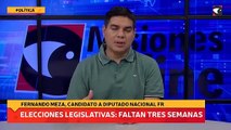 Elecciones legislativas: Faltan tres semanas