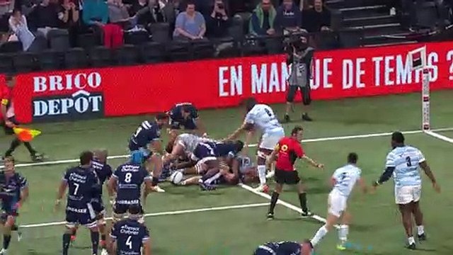 TOP 14 - Essai de Cobus REINACH (MHR) - Racing 92 - Montpellier Hérault Rugby - J08 - Saison 2021/2022