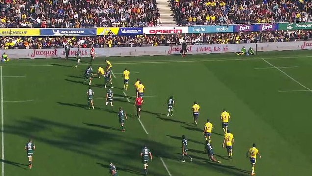 TOP 14 - Essai de Clovis LE BAIL (SP) - ASM Clermont Auvergne - Section Paloise - J08 - Saison 2021/2022