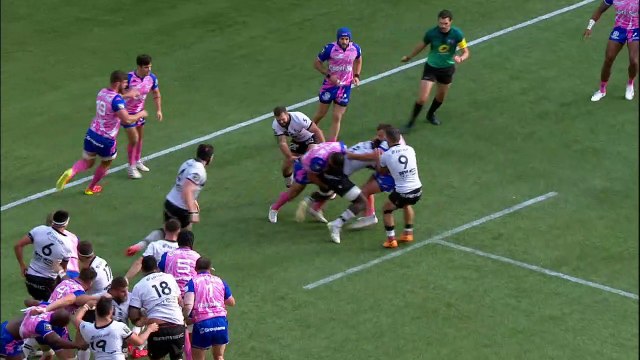 TOP 14 - Essai de Dylan CRETIN (LOU) - Stade Français - LOU Rugby - J08 - Saison 2021/2022