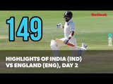 1st Test (Edgbaston) Day 2: Highlights from India (IND) vs England (ENG)