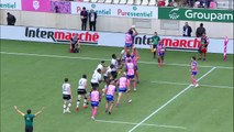 TOP 14 - Essai de Kylan HAMDAOUI (SFP) - Stade Français - LOU Rugby - J08 - Saison 2021/2022