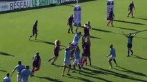TOP 14 - Essai de Lucas VELARTE (USAP) - Union Bordeaux-Bègles - USA Perpignan - J08 - Saison 2021/2022