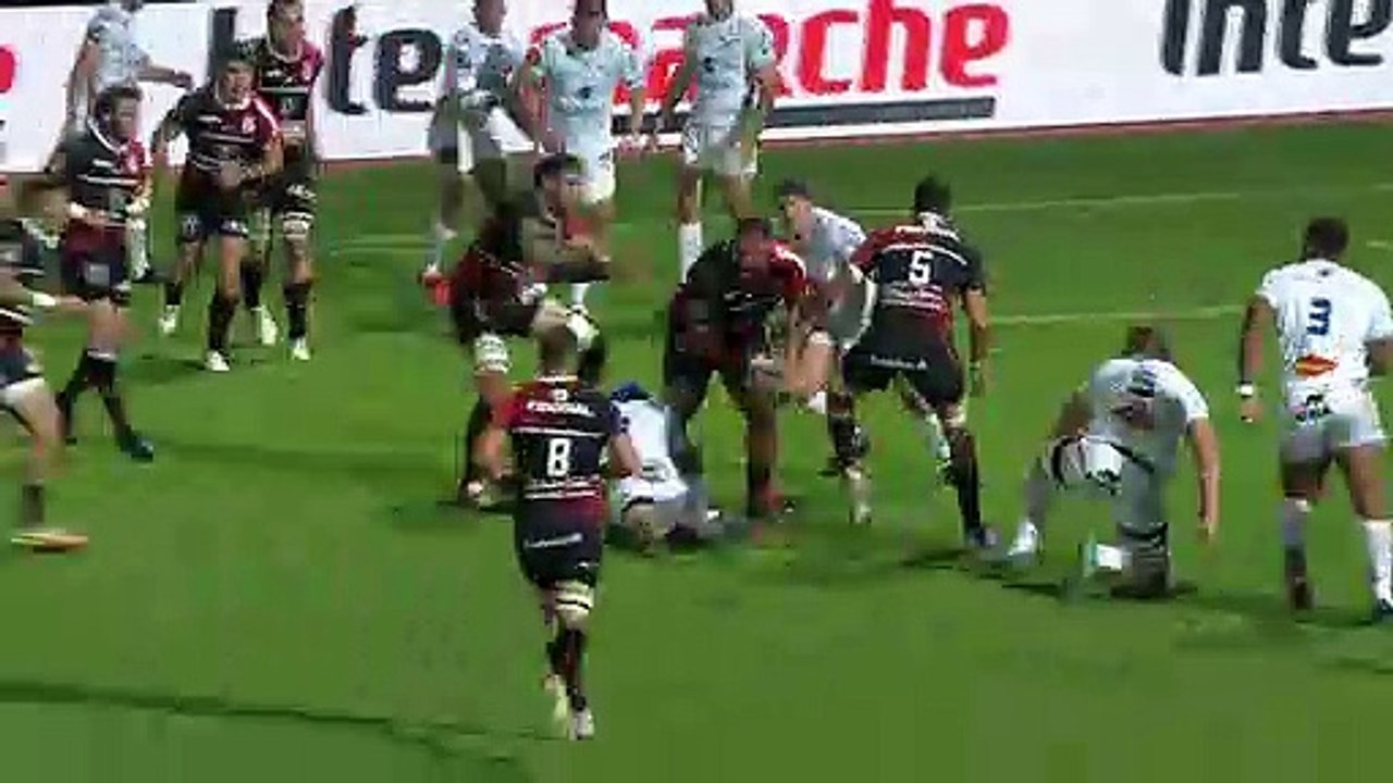TOP 14 - Essai de Thomas RAMOS (ST) - Stade Toulousain - Castres Olympique - J08 - Saison 2021/2022
