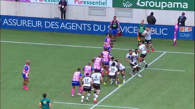 TOP 14 - Essai de Yanis CHARCOSSET (LOU) - Stade Français - LOU Rugby - J08 - Saison 2021/2022