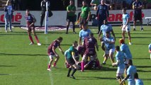 TOP 14 - Essai de Yann LESGOURGUES (UBB) - Union Bordeaux-Bègles - USA Perpignan - J08 - Saison 2021/2022