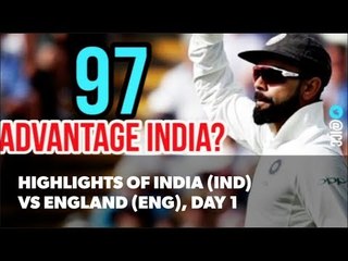 3rd Test (Trent Bridge) Day 1: Highlights from India (IND) vs England (ENG)