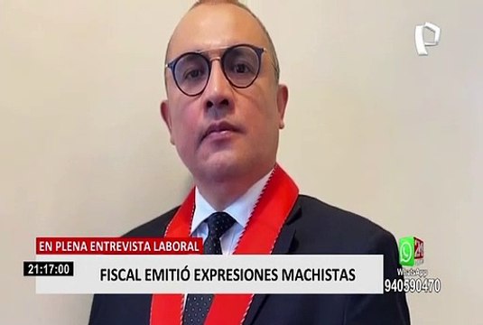 Fiscal de la nación se pronunció por preguntas machistas a aspirante en Ministerio Público de Arequipa